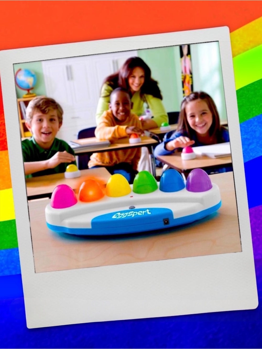 NEW WIRELESS EGGSPERT! Interactive Game System to use in Classroom or Home!